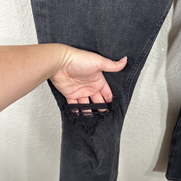 AGOLDE Nico High Rise Slim Jeans in Cassette - Picture 14 of 15